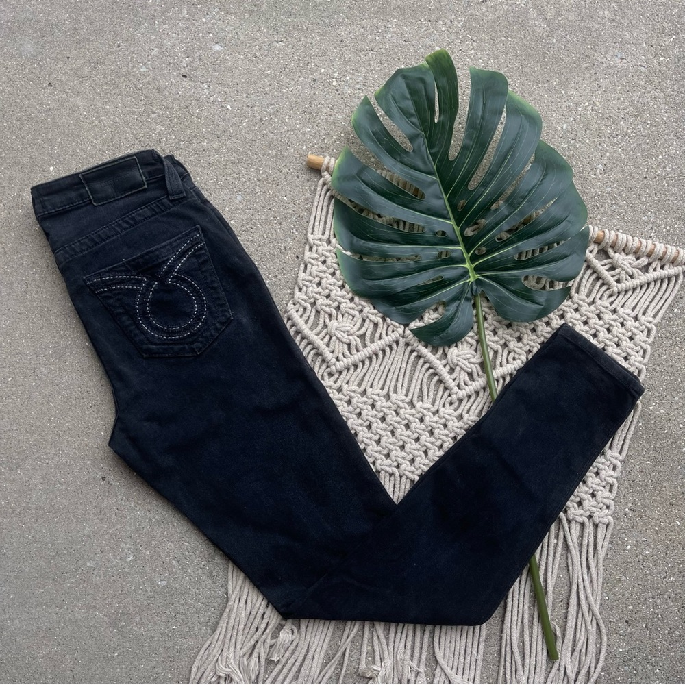 Big Star Black Skinny Jeans Size 27